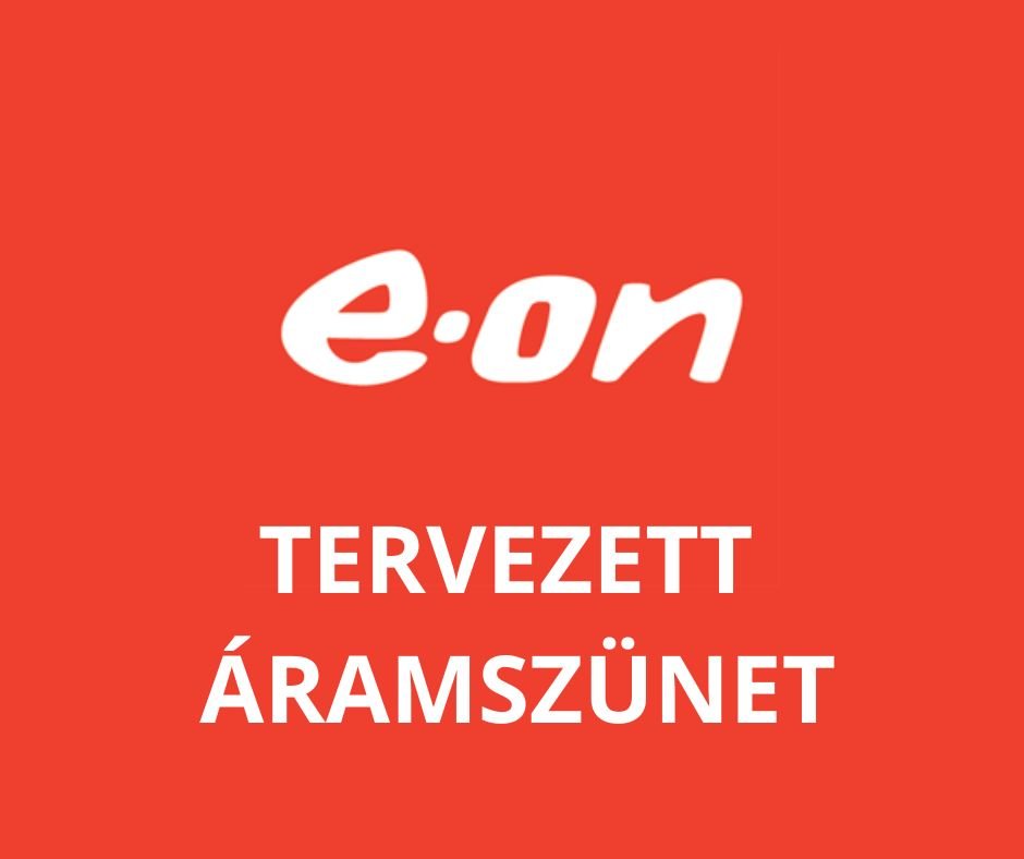 Tervezett áramszünet